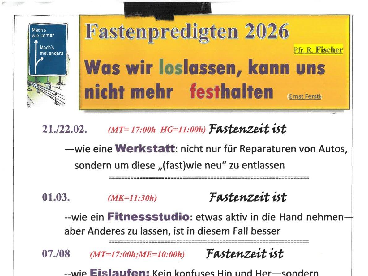 Fastenpredigten