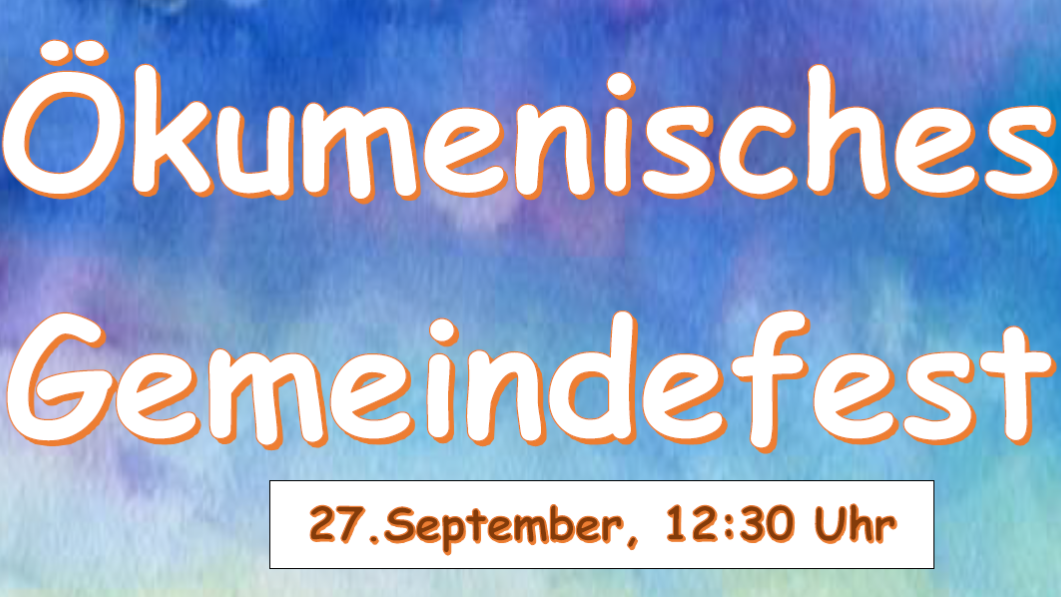 Gemeindefest